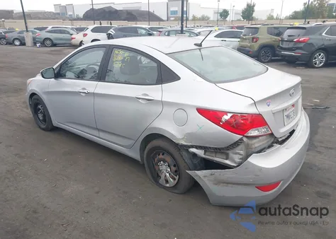 2015 Hyundai Accent Gls из США, поврежденный, VIN KMHCT4AE8FU929081